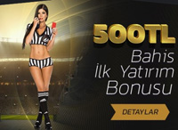 500 TL spor bahisleri yatırım bonusu alın!